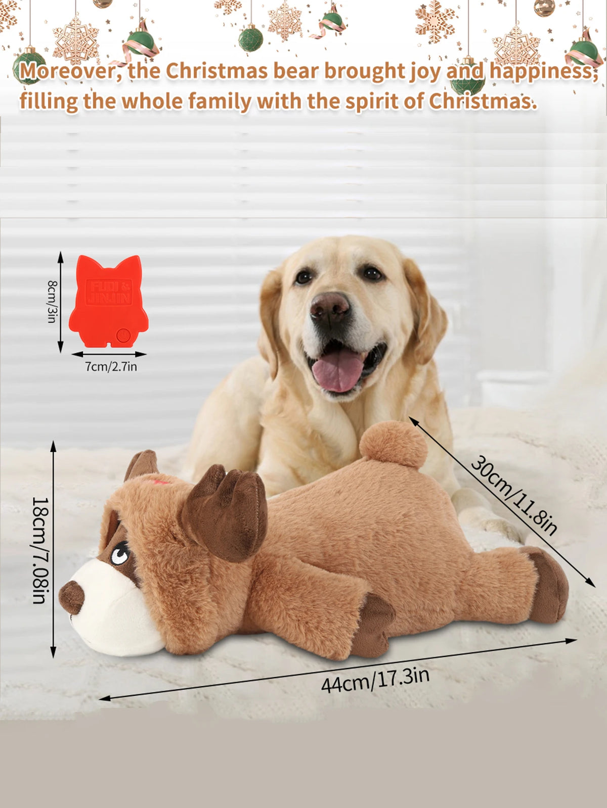 Halloween Themed Plush Dog Toys with Heartbeat Feature Educational Rich Birthday Gift for Dogs Behavioral Training Aid