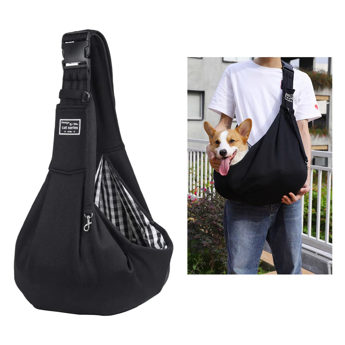 Breathable Pet Carrier Bag Cat and Dog Hiking Out Carrying Puppy Supplies
