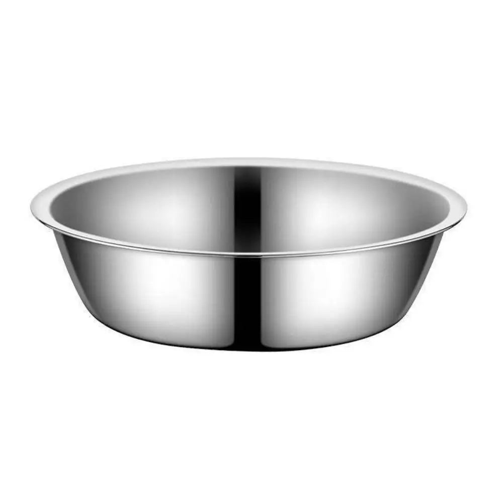 Pet Supplies Large Capacity Dog Bowl Non-Rust Stainless Steel Cat Water Feeder Bowls Silver Pet Food Container Kitten