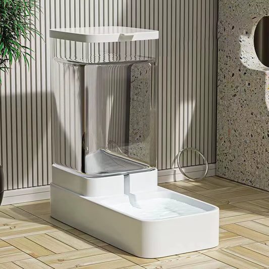 Gravity Pet Feeder and Water Dispenser, Automatic Dog Water Dispenser for Dogs Cats Pets Animals Large Capacity