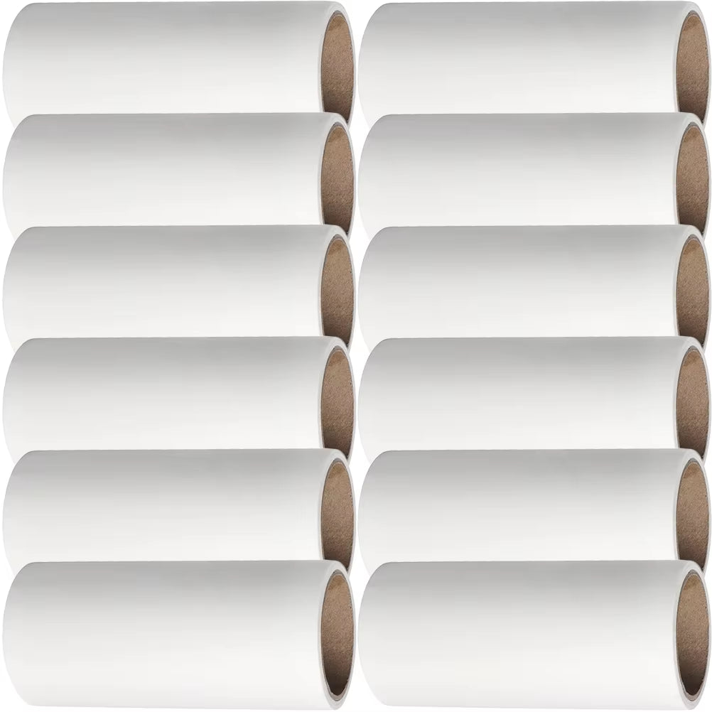 12Pcs Pet Lint Roller Set Dog Supplies Cat Accessories Remover Adhesive Tape for Garden Portable Hair Sticker with High