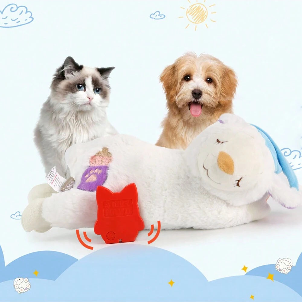 Halloween Themed Plush Dog Toys with Heartbeat Feature Educational Rich Birthday Gift for Dogs Behavioral Training Aid