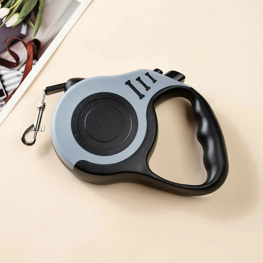 Retractable Dog Leash 3M 5M Automatic Self-Locking Nylon Lead for Medium Large Small Dogs Outdoor Walking Hiking Travel