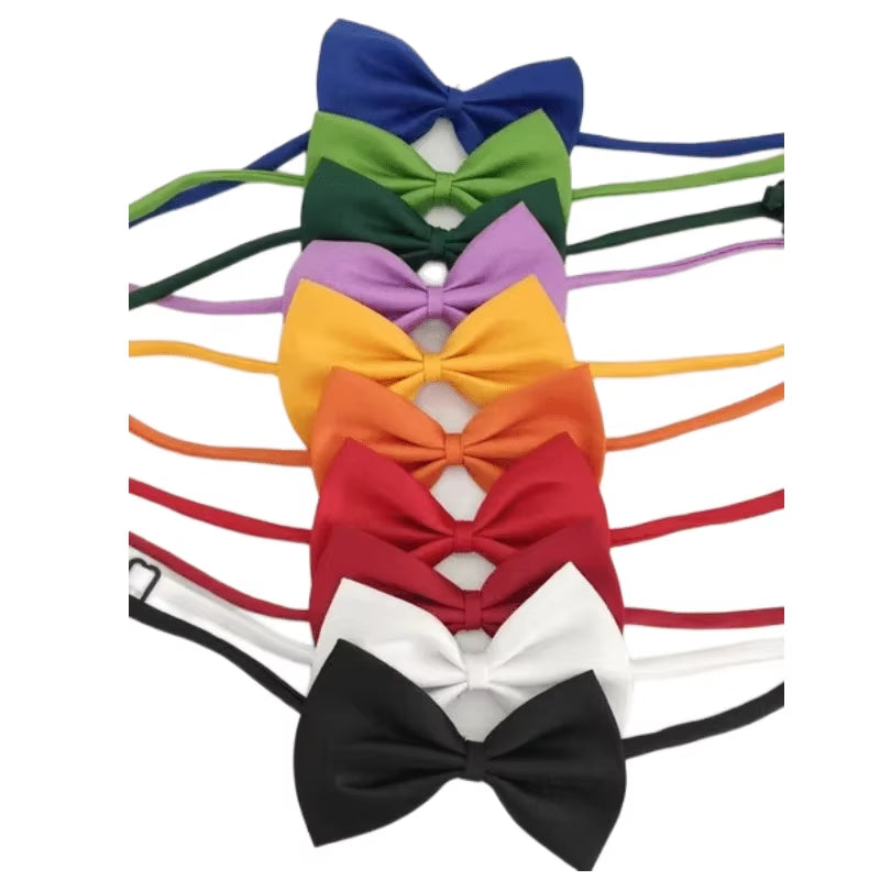 Stylish & Adjustable Pet Bowtie Collar: Make Your Dog or Cat Look Fabulous!
