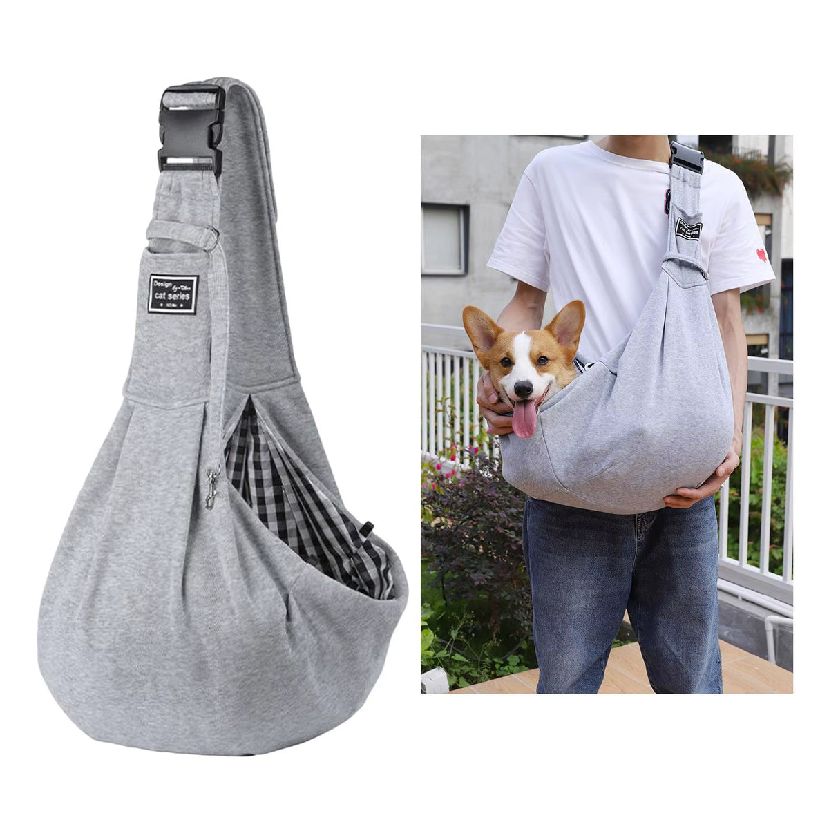 Breathable Pet Carrier Bag Cat and Dog Hiking Out Carrying Puppy Supplies