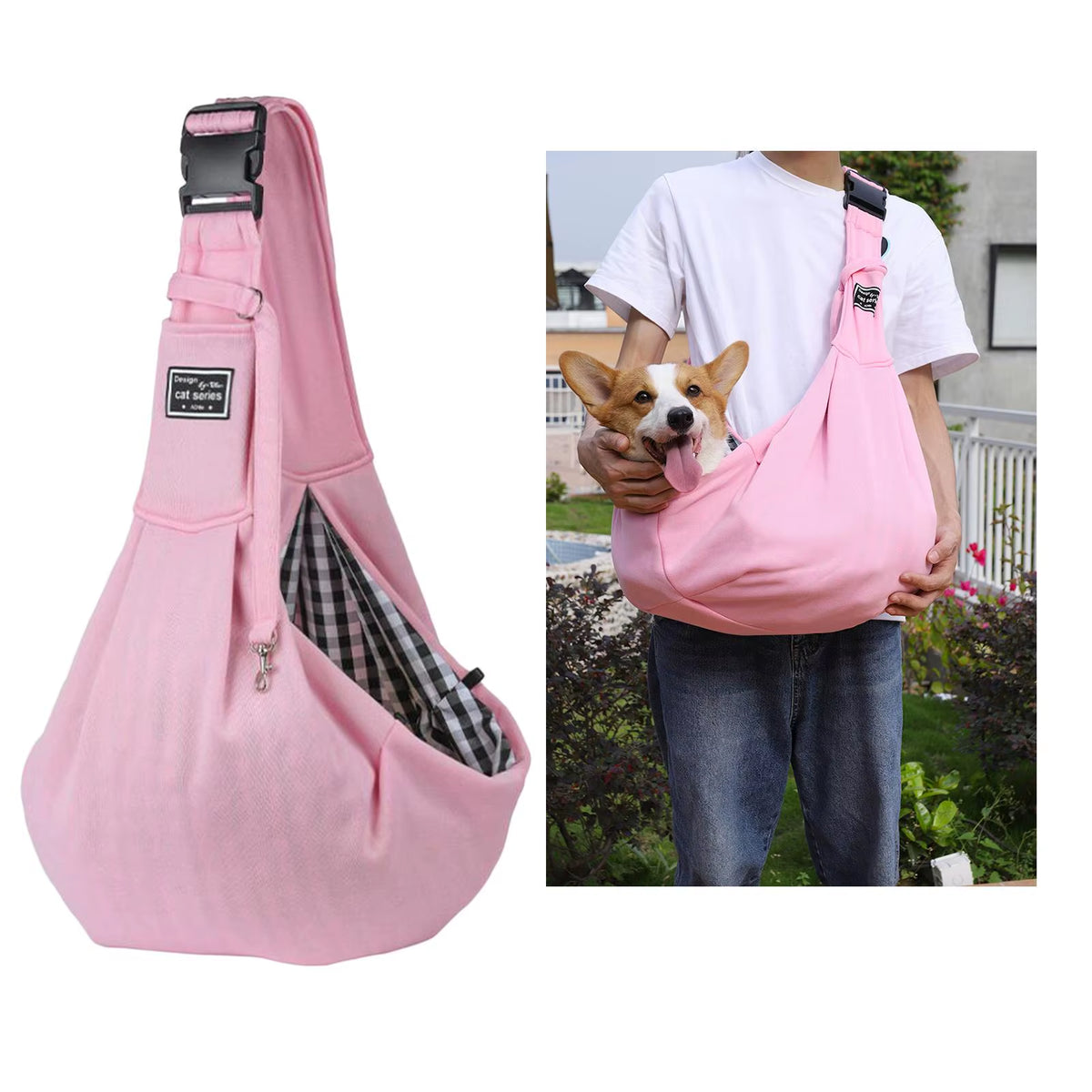Breathable Pet Carrier Bag Cat and Dog Hiking Out Carrying Puppy Supplies