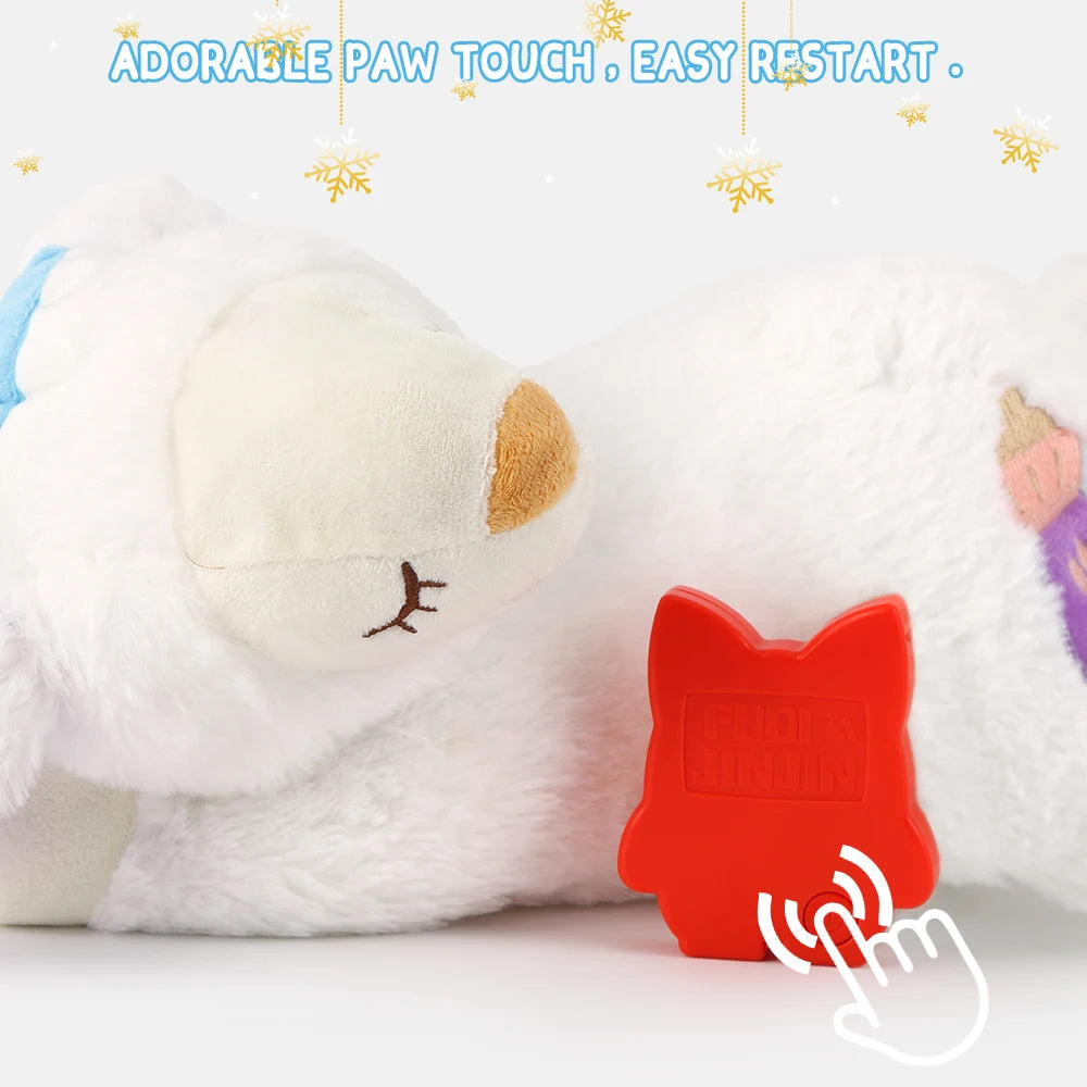 Halloween Themed Plush Dog Toys with Heartbeat Feature Educational Rich Birthday Gift for Dogs Behavioral Training Aid
